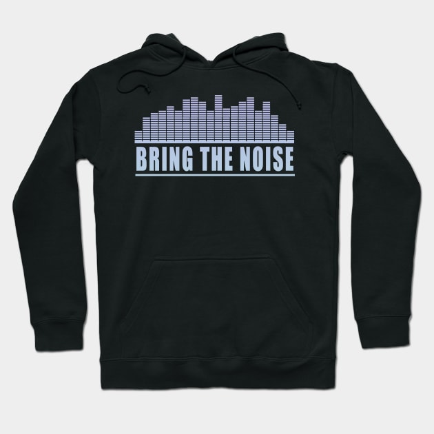 equalizer noise Hoodie by retroracing